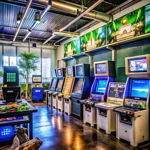 Emerging technology research for arcade gaming